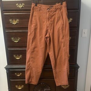 Quince Women’s Organic Cotton Twill Barrel Pant, size 4